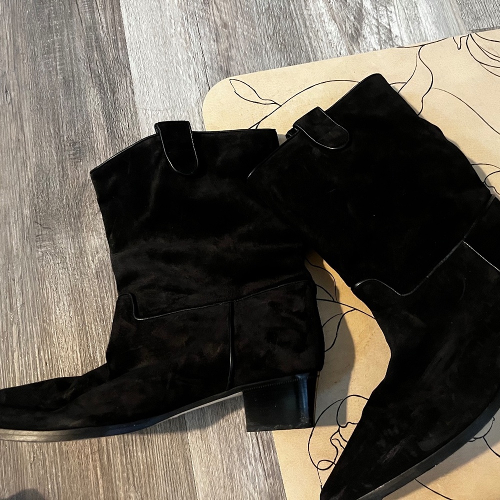 Doen Demi Riviera boots in black suede - 41 - Picture 6 of 10
